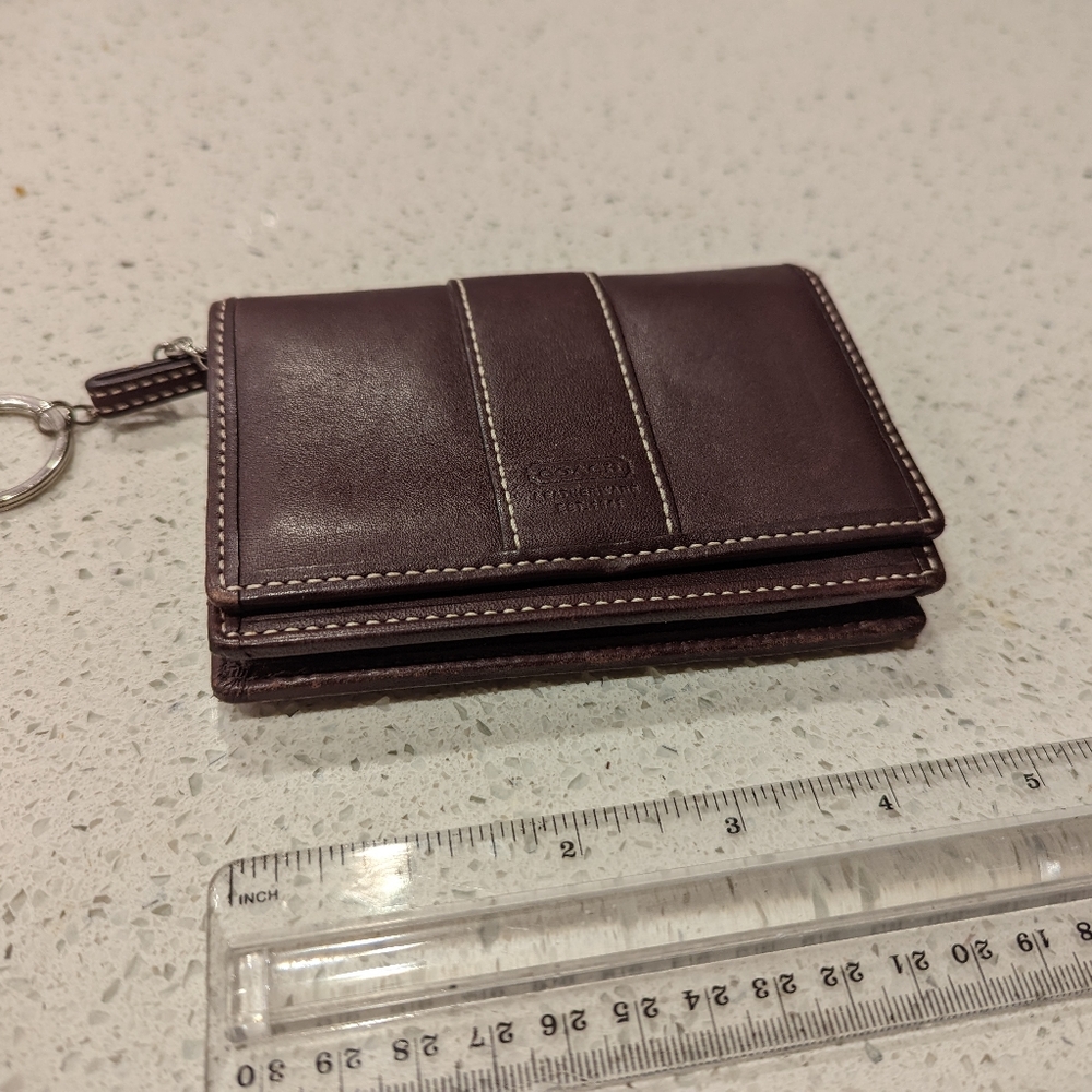 Coach Gusset Card Wallet